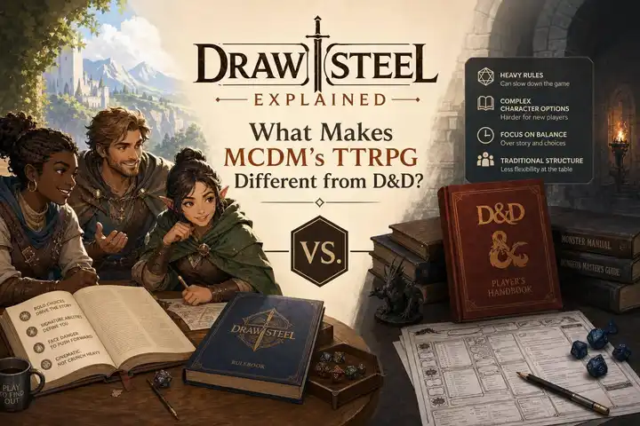 Draw Steel Explained: What Makes MCDM’s TTRPG Different from D&D?