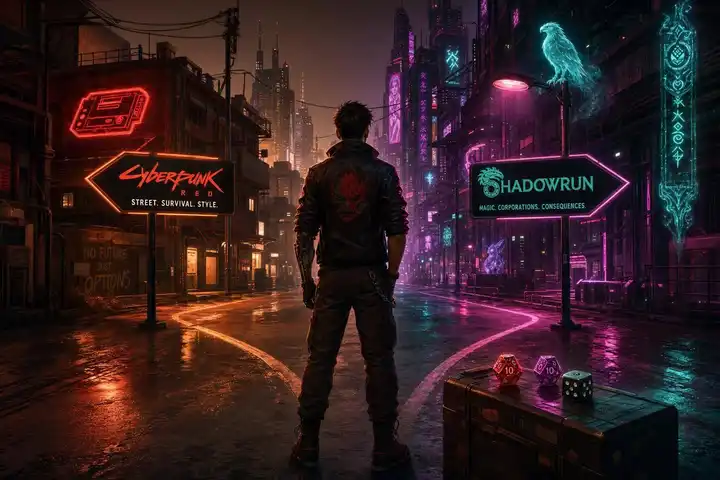 Cyberpunk RED vs Shadowrun: Which Cyberpunk TTRPG Should You Play?