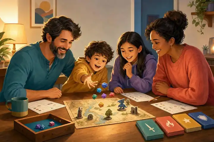 Best TTRPGs for Kids: Family-Friendly Games Adults Will Enjoy Too