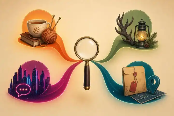 Which Mystery TTRPG Fits Your GM Prep? Brindlewood Bay, Vaesen, City of Mist, and Delta Green