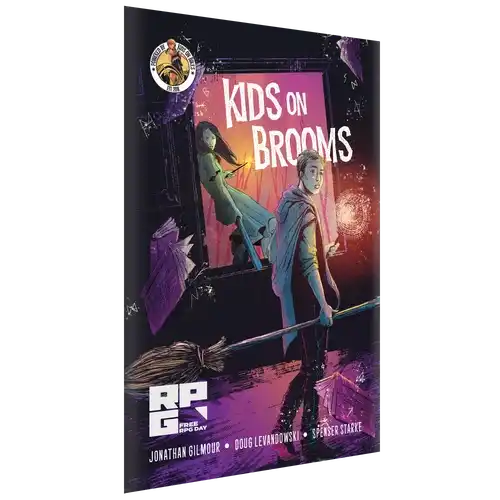 Kids on Brooms cover art