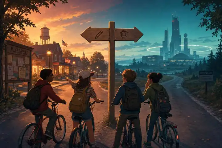 Kids on Bikes vs. Tales from the Loop: Which Small-Town Mystery TTRPG Fits Your Group?