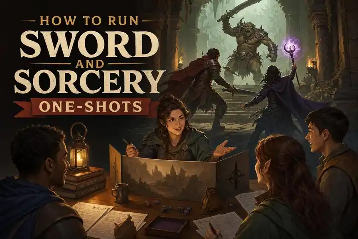 How to run sword and sorcery one-shots
