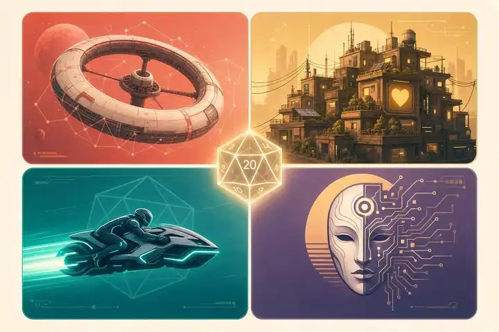 Which Transhuman TTRPG Fits Your Table? Eclipse Phase, Hard Wired Island, Neon City Overdrive, and Otherscape Compared