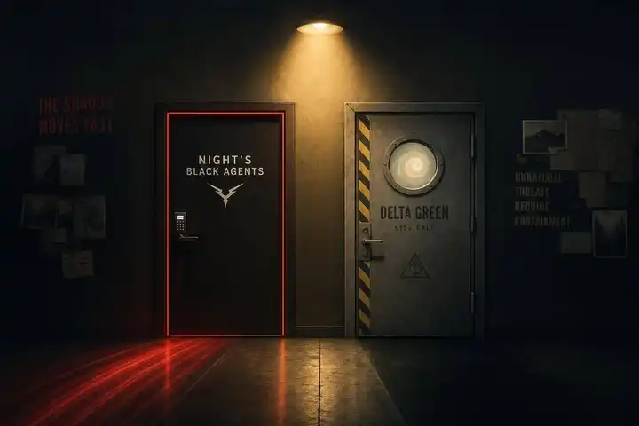 Night’s Black Agents vs. Delta Green: Which Modern Conspiracy-Horror TTRPG Fits Your Table?