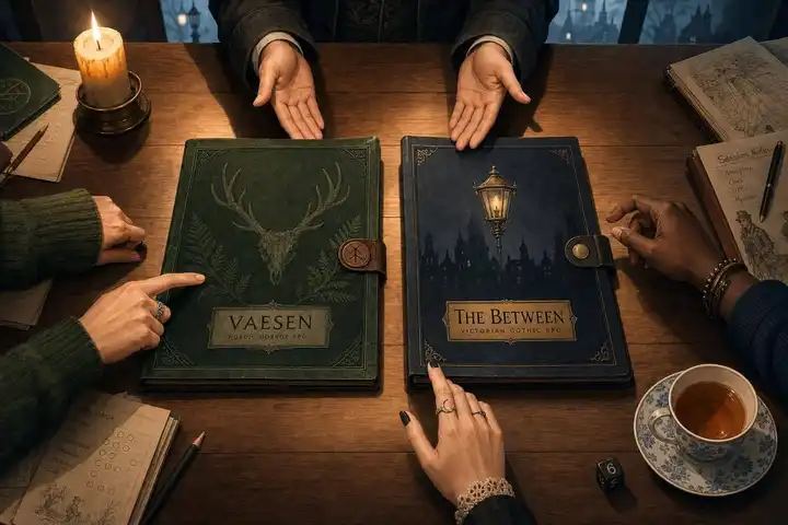 Vaesen vs. The Between: Which Gothic Mystery TTRPG Fits Your Table?