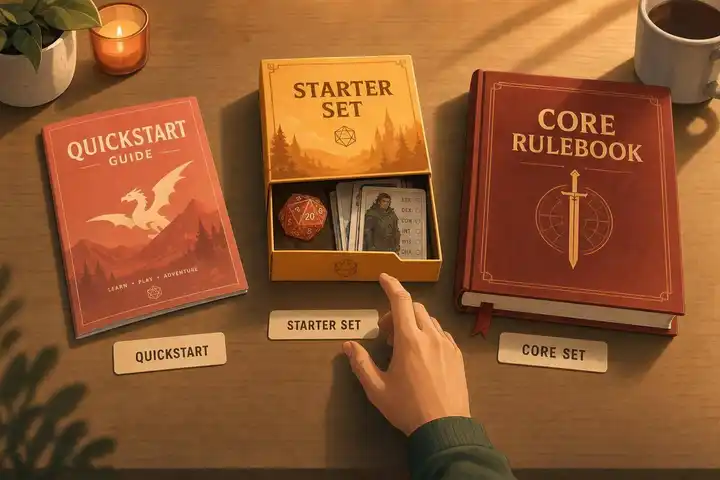 Starter Set, Core Set, or Quickstart? How to Choose Your First TTRPG Purchase