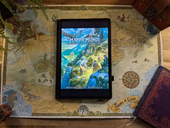 Mappa Mundi: An Exploration + Ecology RPG cover art