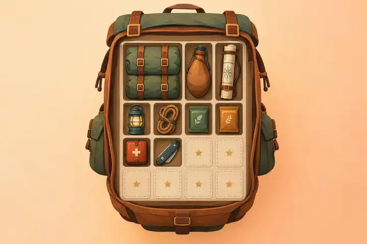 How Slot-Based Inventory Works: Pack for Your First TTRPG Expedition