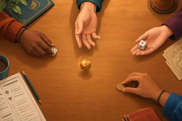Who Rolls When Everyone Helps? Teamwork Rules in TTRPGs