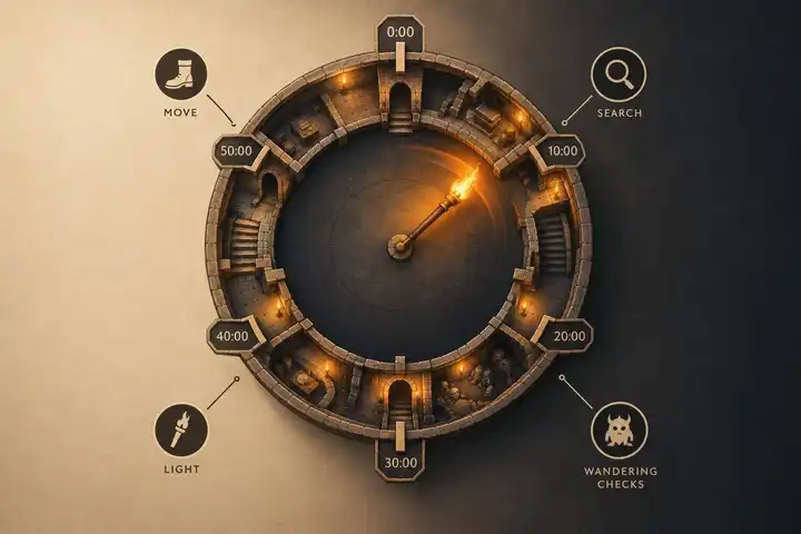 Dungeon Turns Explained: Run Exploration Without Timing Every Footstep