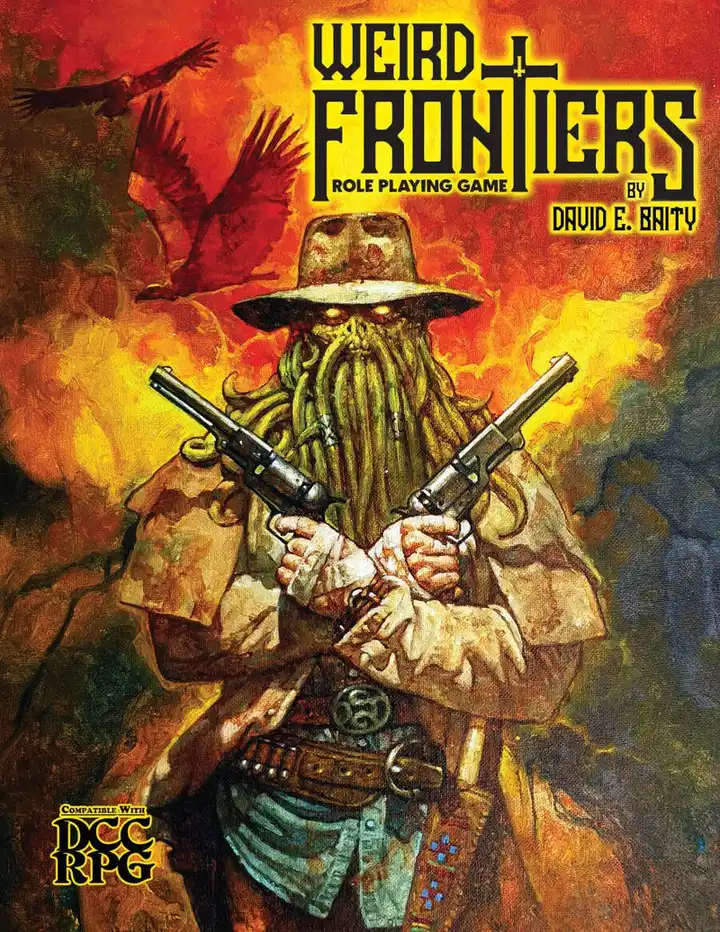 Weird Frontiers RPG cover art