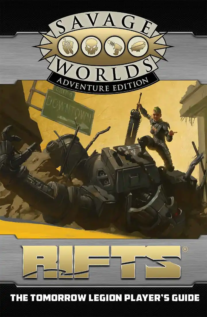 Rifts for Savage Worlds cover art