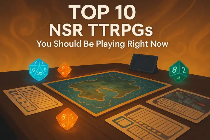 Top 10 NSR TTRPGs You Should Be Playing Right Now