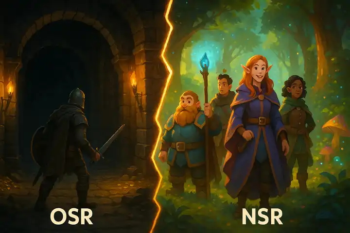 OSR vs NSR: 7 Differences Every Game Master Should Know