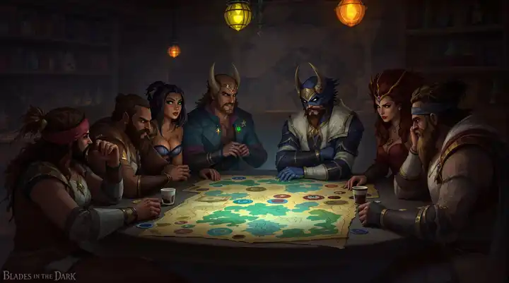 Cross-Faction Reputation in Blades in the Dark